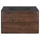 VINCEA База под раковину Vico 800 подвесная, 2 выкатных ящика soft close, R.Wood VMC-2V800RW - фото 320545