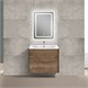 VINCEA База под раковину Paola 600 подвесная, 2 выкатных ящика soft close, Beton VMC-2P600BT - фото 320613