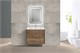 VINCEA База под раковину Paola 600 подвесная, 2 выкатных ящика soft close, Beton VMC-2P600BT - фото 320614