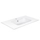 VINCEA Раковина VCB-2N800W из искуственного камня, цвет белый VCB-2N800W - фото 320679