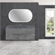 VINCEA База под керамическую раковину Mia 1200 подвесная, 2 выкатных ящика soft close, Beton VMC-2MC120BT