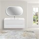 VINCEA База под керамическую раковину Mia 1200 подвесная, 2 выкатных ящика soft close, G.White VMC-2MC120GW - фото 320830