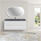 VINCEA База под керамическую раковину Mia 1200 подвесная, 2 выкатных ящика soft close, G.White VMC-2MC120GW - фото 320834