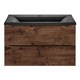 VINCEA База под раковину Mia 750 подвесная, 2 выкатных ящика soft close, R.Wood VMC-2MA750RW - фото 320875