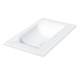 VINCEA Раковина VCB-3M750W из искусственного камня, цвет белый VCB-3M750W - фото 320890