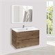 VINCEA База под раковину Mia 800 подвесная, 2 выкатных ящик soft close, V.Oak VMC-2MA800VO - фото 320926