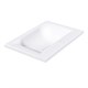 VINCEA Раковина VCB-3M600W из искусственного камня, цвет белый VCB-3M600W - фото 321002