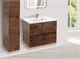 VINCEA База под раковину Mia 650 подвесная, 2 выкатных ящика soft close, R.Wood VMC-2MA650RW - фото 321016