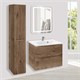VINCEA База под раковину Mia 650 подвесная, 2 выкатных ящика soft close, V.Oak VMC-2MA650VO - фото 321020