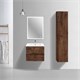 VINCEA База под керамическую раковину Mia Slim 600 подвесная, 2 выкатных ящика soft close, R.Wood VMC-2MC600S1RW - фото 321102