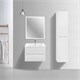 VINCEA База под керамическую раковину Mia Slim 700 подвесная, 2 выкатных ящика soft close, G.White VMC-2MC700S1GW - фото 321113