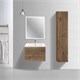 VINCEA База под керамическую раковину Mia Slim 700 подвесная, 2 выкатных ящика soft close, V.Oak VMC-2MC700S1VO - фото 321119