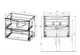 VINCEA База под керамическую раковину Mia Slim 700 подвесная, 2 выкатных ящика soft close, V.Oak VMC-2MC700S1VO - фото 321121
