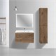 VINCEA База под керамическую раковину Mia Slim 900 подвесная, 2 выкатных ящика soft close, V.Oak VMC-2MC900S1VO - фото 321146