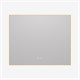 VINCEA Зеркало LED VLM-4F100BG-2 1000х800 c сенсорным выключателем, антизапотевание, брашированное золото VLM-4F100BG-2 - фото 321160