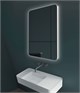 VINCEA Зеркало LED VLM-3BE5008-2 500х800 c сенсорным выключателем и диммером, антизапотевание VLM-3BE5008-2 - фото 321237
