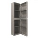 VINCEA Шкаф Caprise VSC-4CA150MLG-R подвесной, правый, 1500*404*350, светло-серый матовый VSC-4CA150MLG-R - фото 321743