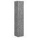 VINCEA Шкаф Paola VSC-2P170BT-L подвесной, 1700*350*350, Beton, левый VSC-2P170BT-L - фото 321758