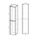 VINCEA Шкаф Paola VSC-2P170BT-L подвесной, 1700*350*350, Beton, левый VSC-2P170BT-L - фото 321761