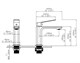 VINCEA Смеситель для раковины Core VBF-4CO1CH, хром VBF-4CO1CH - фото 321965