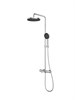 VINCEA Душевая стойка Rim VSFS-2RM1CH с изливом, хром VSFS-2RM1CH - фото 322223