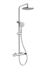VINCEA Душевая стойка Rondo VSFS-1R0CH без излива, хром VSFS-1R0CH - фото 322261