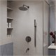VINCEA Душевой комплект Villa VSFW-1VL3GM встраиваемый, 3 режима, вороненая сталь ???????VSFW-1VL3GM - фото 322312