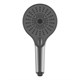 VINCEA Душевой комплект Inspire VSFW-3I21MT1RGM встраиваемый, термостат, двухрежимный, вороненая сталь VSFW-3I21MT1RGM - фото 322956