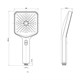 VINCEA Душевой комплект Inspire VSFW-3I21MT4RGM встраиваемый, термостат, двухрежимный, вороненая сталь VSFW-3I21MT4RGM - фото 323230