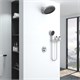 VINCEA Душевой комплект Inspire VSFW-3I22MT3RCH встраиваемый, термостатический, двухрежимный, хром VSFW-3I22MT3RCH - фото 323600