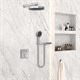 VINCEA Душевой комплект VSFW-4I212RCH встраиваемый, двухрежимный, хром VSFW-4I212RCH - фото 324569
