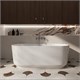 VINCEA Смеситель для ванны Groove VBTW-4G1GM, встраиваемый, вороненая сталь VBTW-4G1GM - фото 324629
