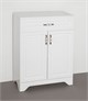 STYLE LINE Комод Style Line Олеандр-2 60 (1 ящ.), белый ЛС-00000347 - фото 324854