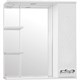 STYLE LINE Зеркальный шкаф Венеция 75/С ЛС-00000263 - фото 325233