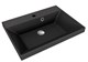 STYLE LINE Раковина для мебели ASTI 600x450 кварц, антрацит (отдельно не продается) СС-00002470