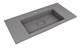 STYLE LINE Раковина для мебели LINE 1000*480 кварц, серый шелк (отдельно не продается) СС-00002458