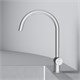 AM.PM Func Смеситель для кухни с С-изливом, сатин F8F07011