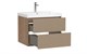 CERSANIT Тумба под раковину подвесная CLASSIC RIBBLE 60 для COMO 60 бежевый (69277) 69277
