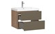 CERSANIT Тумба под раковину подвесная CLASSIC RIBBLE 60 для COMO 60 коричневый (69279) 69279