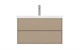 CERSANIT Тумба под раковину подвесная CLASSIC RIBBLE 80 для COMO 80 бежевый (69278) 69278