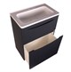 STYLE LINE El Fante Bergamo El Fante Тумба напольная "Бергамо мини 60" (2 ящ.) Люкс антискрейтч черный, PLUS СС-00002308
