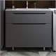STYLE LINE El Fante Marella El Fante Тумба напольная "Марелла 90" (2 ящ.) Люкс антискрейтч серый, PLUS СС-00002418