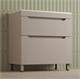 STYLE LINE Тумба напольная "Остин" под раковину Фортуна 80 2 ящ крем эмаль PLUS ЛС-00002397