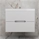 STYLE LINE Тумба подвесная "Матис 80" под ASTI 80 (2 ящика), Белый матовый, ЭМАЛЬ ЛС-00002446