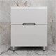 STYLE LINE Тумба напольная "Матис 70" под ASTI 70 (2 ящика), Белый матовый, ЭМАЛЬ ЛС-00002442