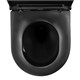 AZARIO Grado Унитаз подвесной 370х490х360 безободковый, слив "Скрытое Торнадо", с быстросъемным сидением микролифт, черный матовый (AZ-0046-UQ3-MB) AZ-0046-UQ3-MB
