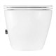 AZARIO Grado Унитаз подвесной 365х495х365 безободковый, с функцией биде, с быстросъемным сиденьем микролифт (AZ-046E-NR) AZ-046E-NR