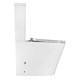 AZARIO Margo Унитаз-компакт 390х670х880 безободковый, слив Торнадо, с быстросъемным сиденьем микролифт (AZ-2125-UQ1) AZ-2125-UQ1