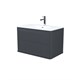 IDDIS Тумба с умывальником, подвесная, 80 см, темно-серый, Oxford Neo, , (OXN80D0i95K) OXN80D0i95K