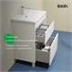 IDDIS Тумба с умывальником, напольная, 60 см, белый, Zodiac X, , (ZDX60WFi95K) ZDX60WFi95K